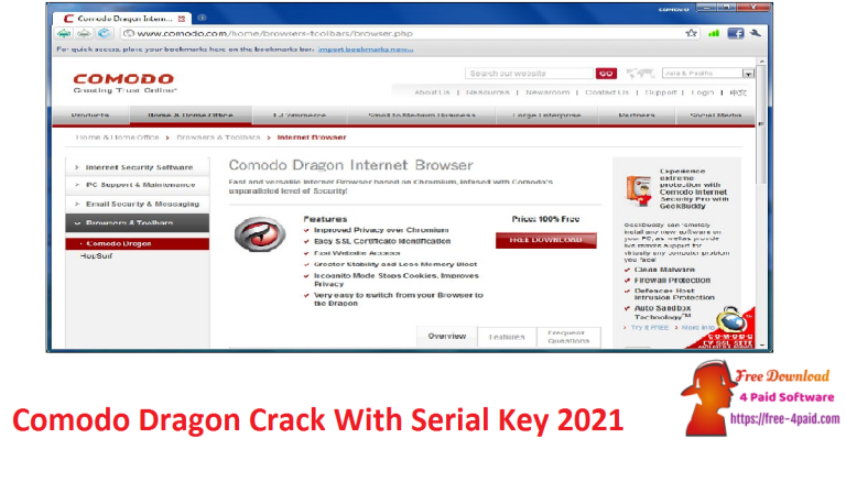 privacy and security on comodo dragon browser