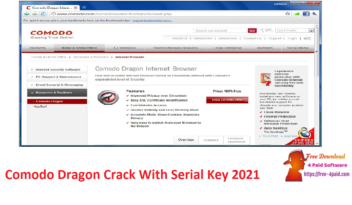 latest version of comodo dragon browser