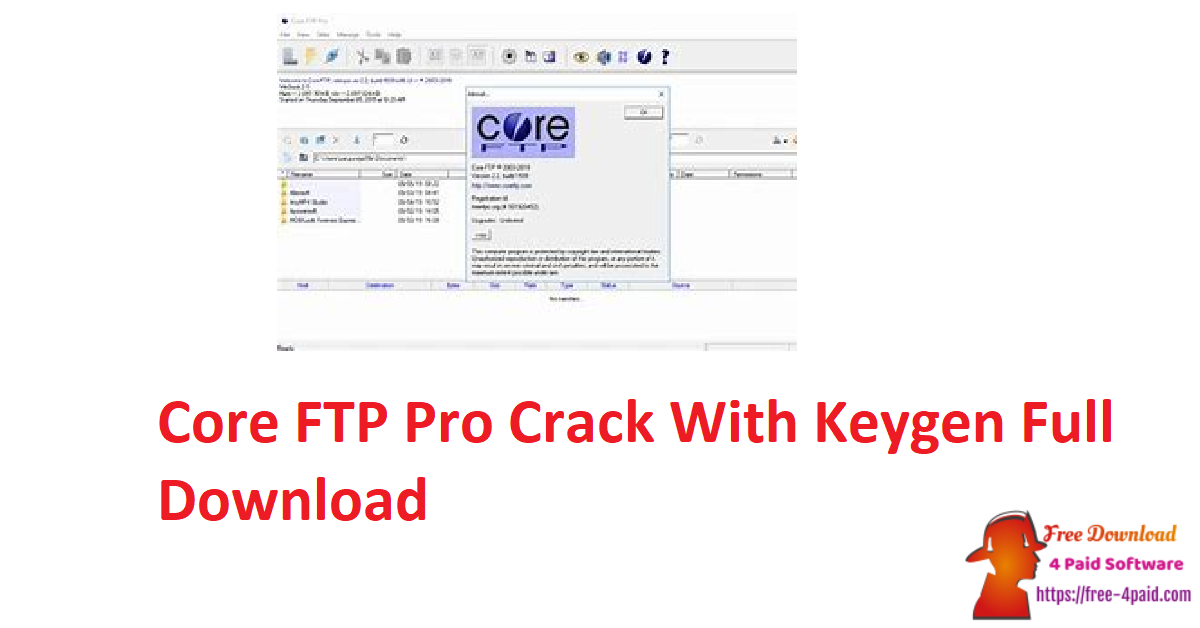 Core FTP Pro Crack With Keygen Full Download