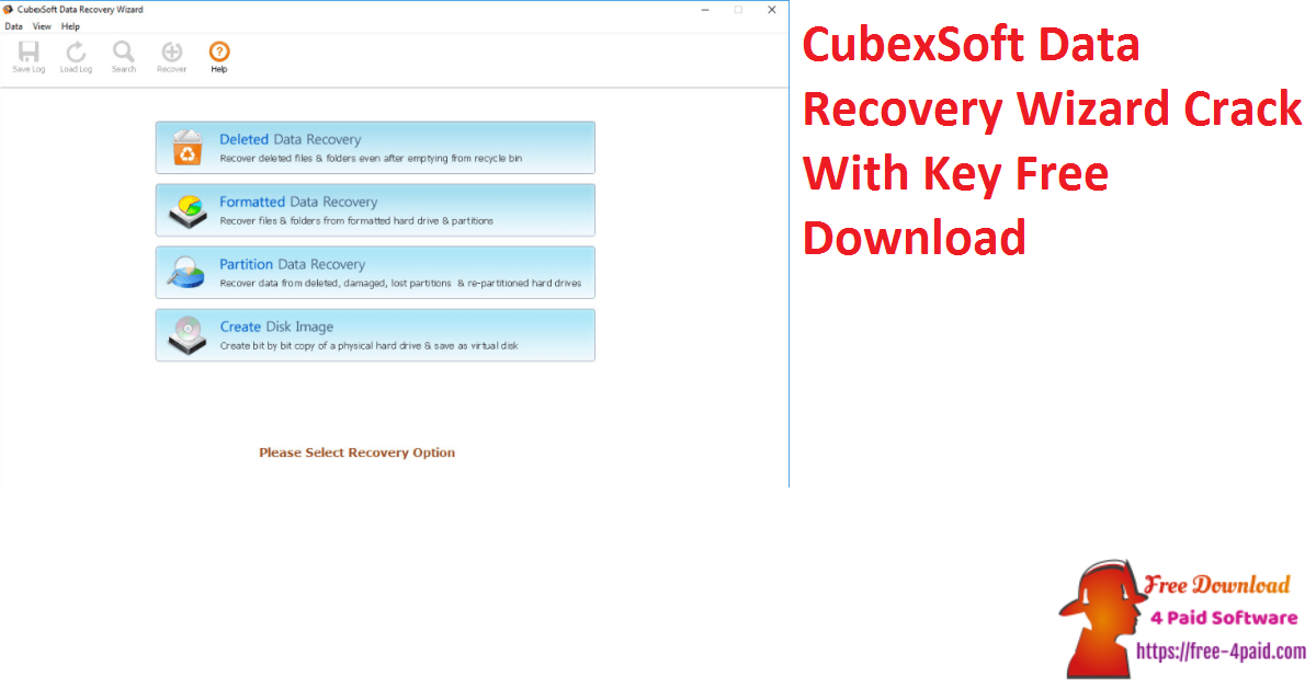 CubexSoft Data Recovery Wizard Crack With Key Free Download