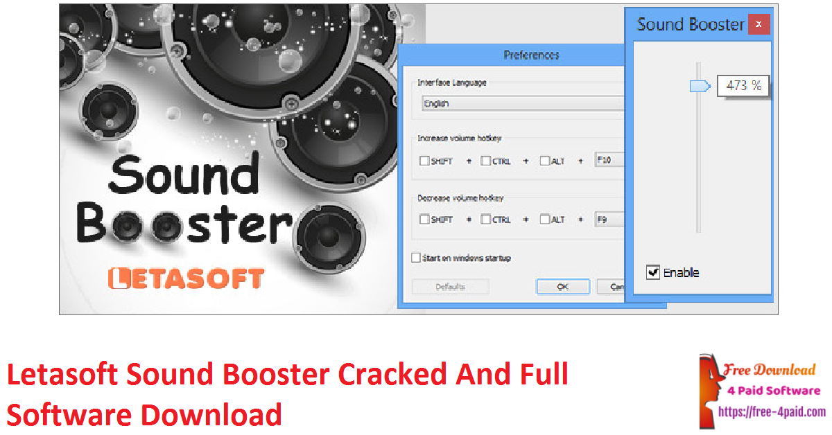 Letasoft Sound Booster Cracked And Full Software Download