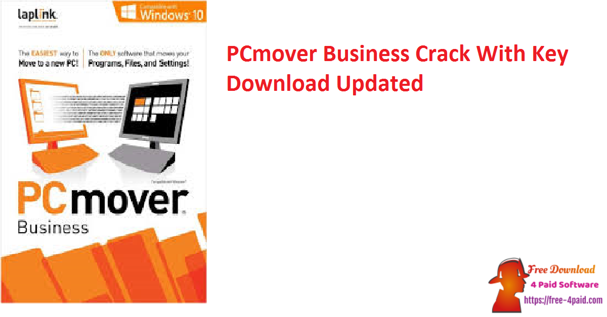 PCmover Business Crack With Key Download Updated