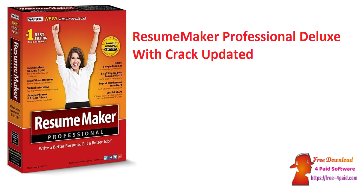 ResumeMaker Professional Deluxe 20.2.1.5036 for mac download