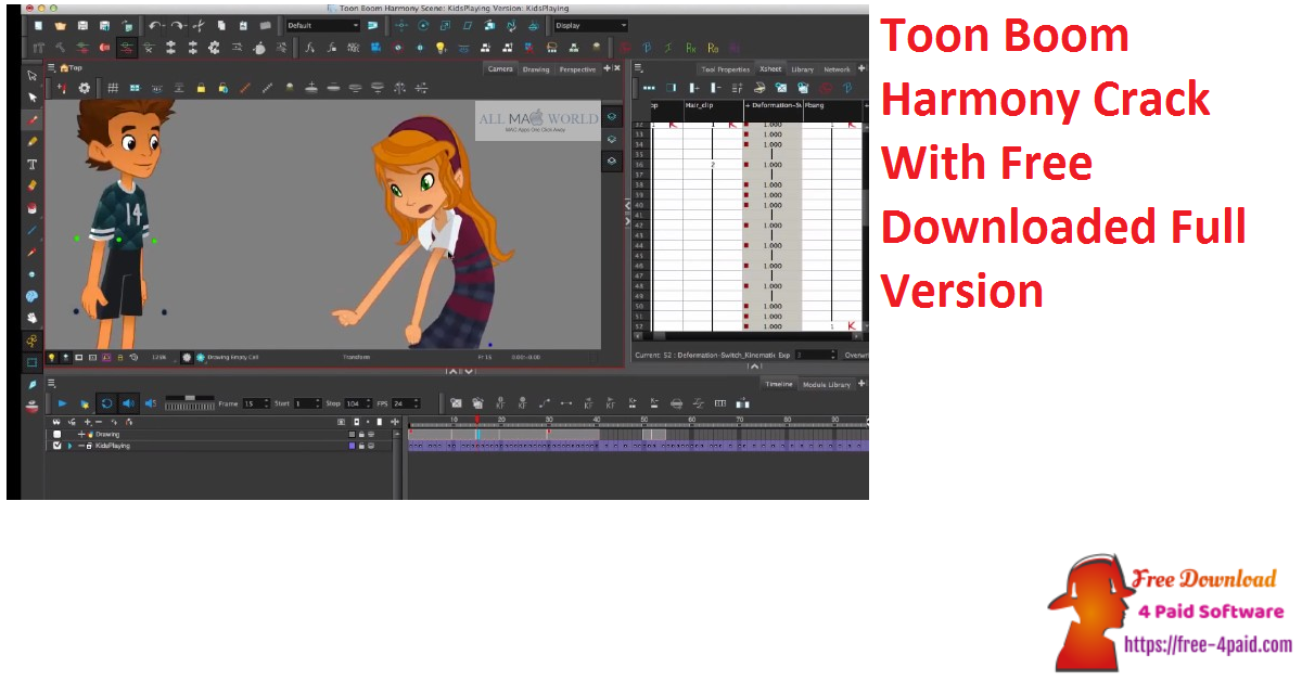 Toon Boom Harmony Crack With Free Downloaded Full Version