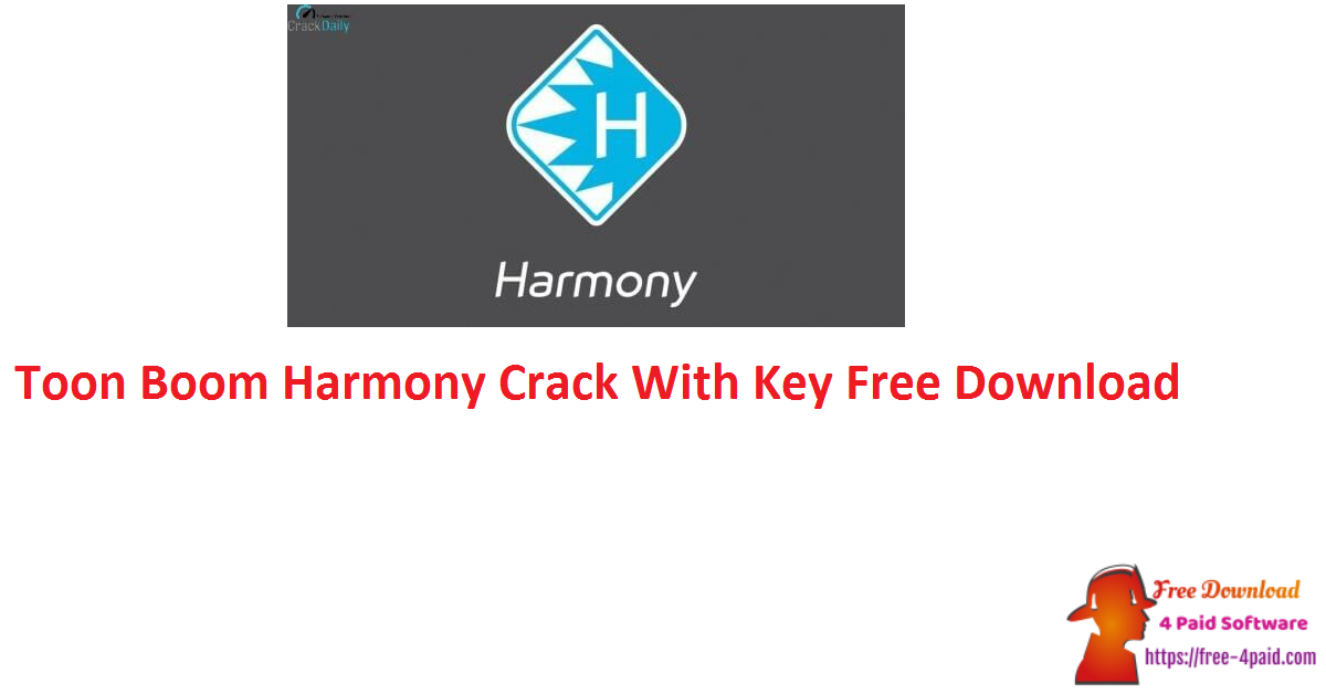 Toon Boom Harmony Crack With Key Free Download