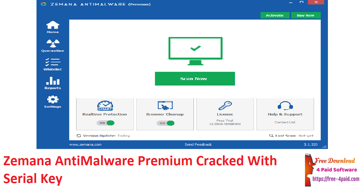 Zemana AntiMalware Premium Cracked With Serial Key