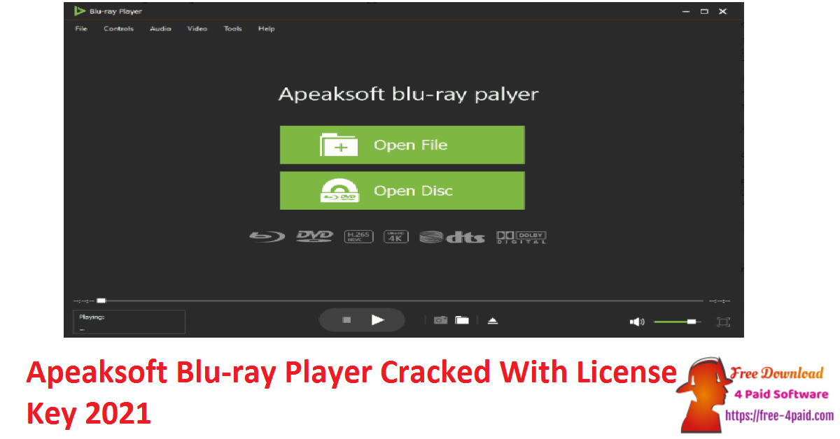 free Apeaksoft Blu-ray Player 1.1.36