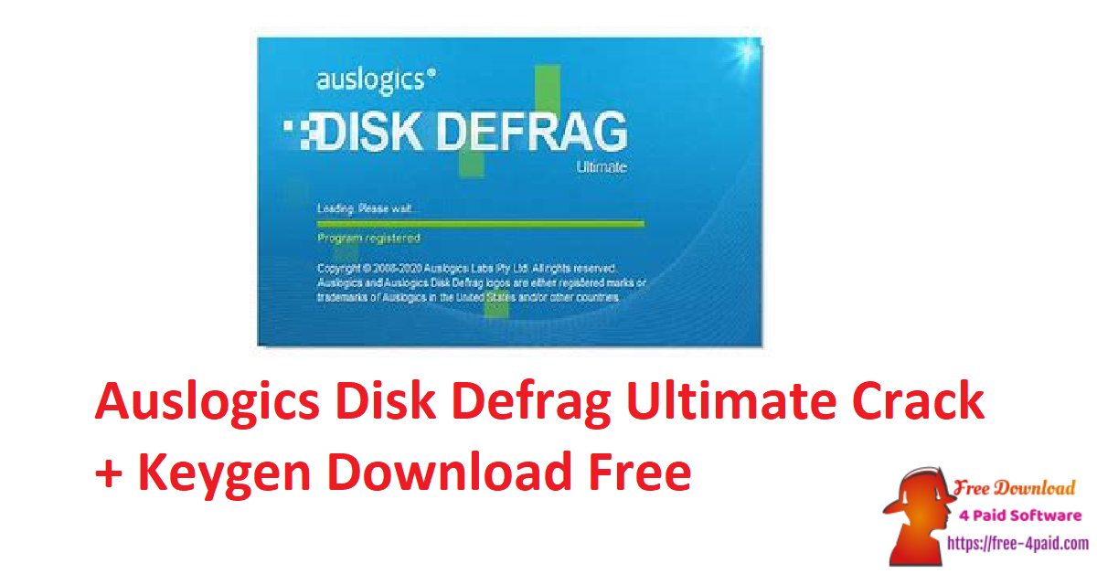 Auslogics Disk Defrag Pro 11.0.0.3 / Ultimate 4.13.0.0 download the new