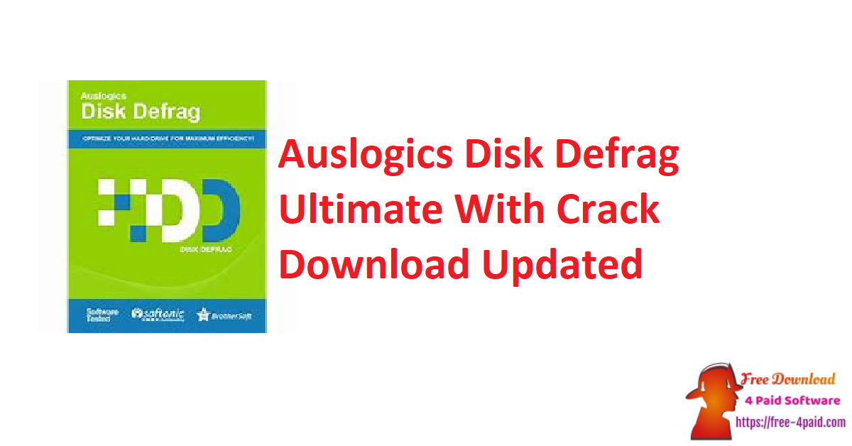 Auslogics Disk Defrag Ultimate With Crack Download Updated