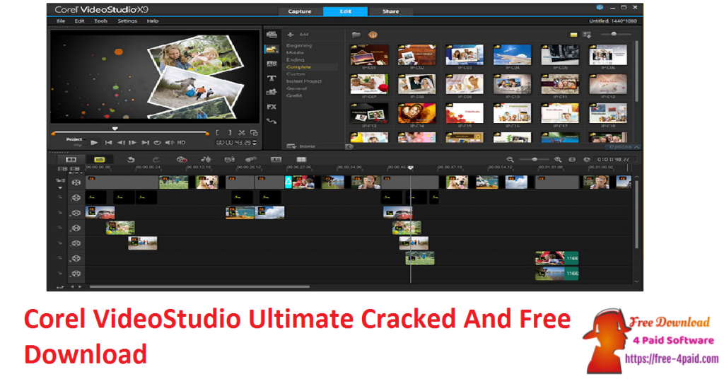 Corel VideoStudio Ultimate Cracked And Free Download