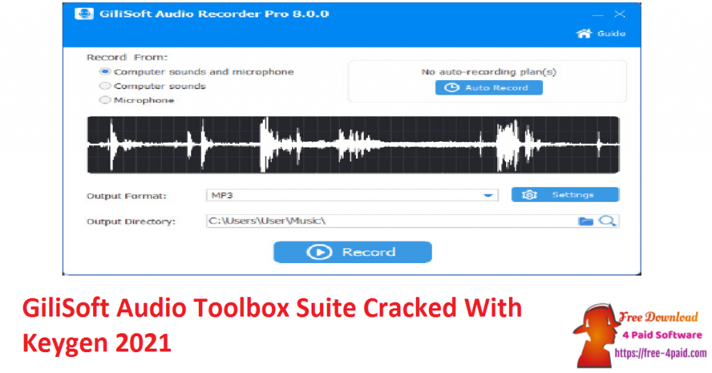 GiliSoft Audio Toolbox Suite Cracked With Keygen 2021