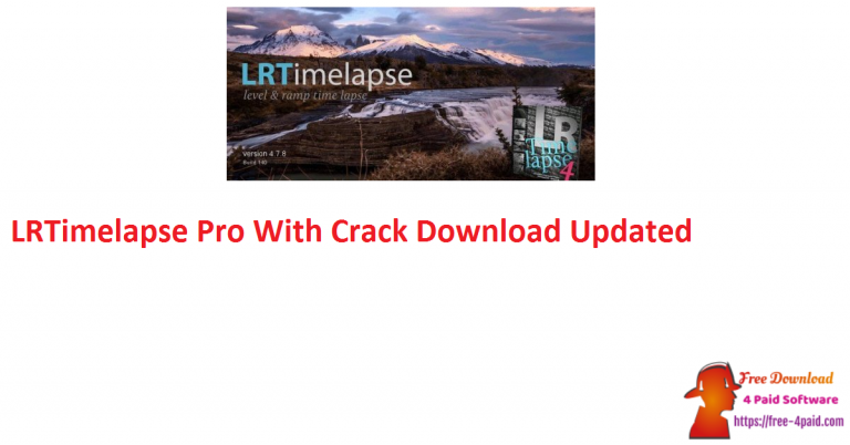 for windows download LRTimelapse Pro 6.5.2