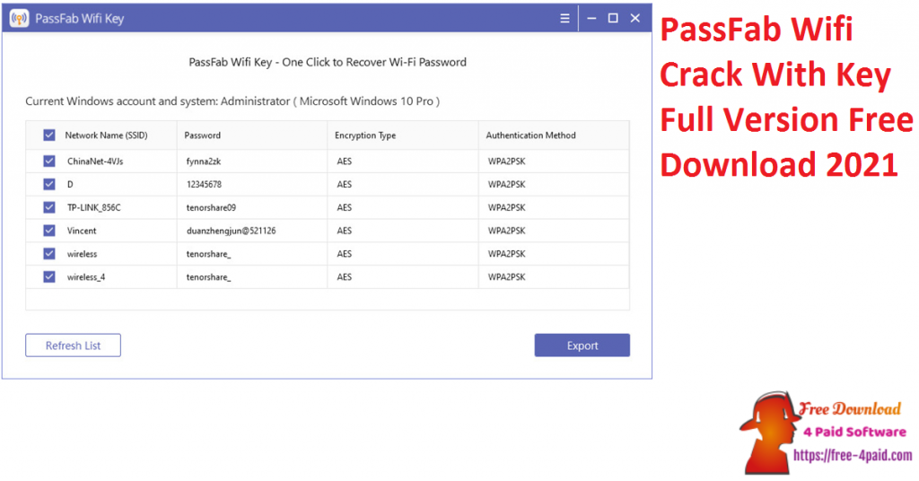PassFab Wifi Crack With Key Full Version Free Download 2021