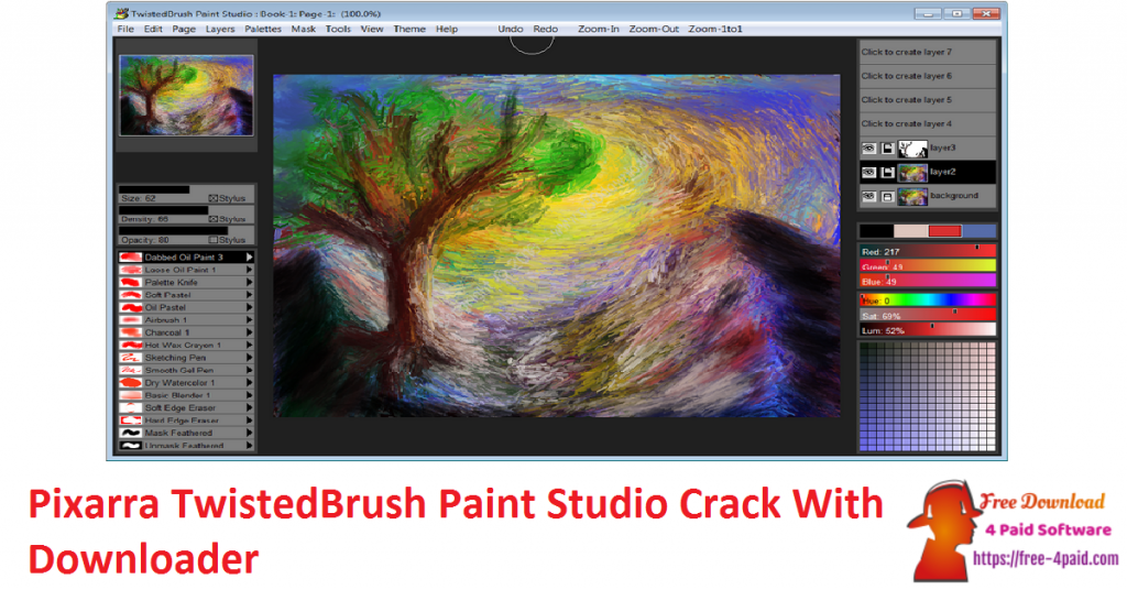 Pixarra TwistedBrush Paint Studio Crack With Downloader