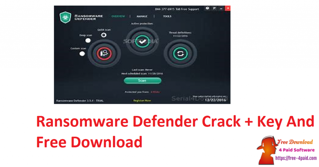 Ransomware Defender Crack + Key And Free Download