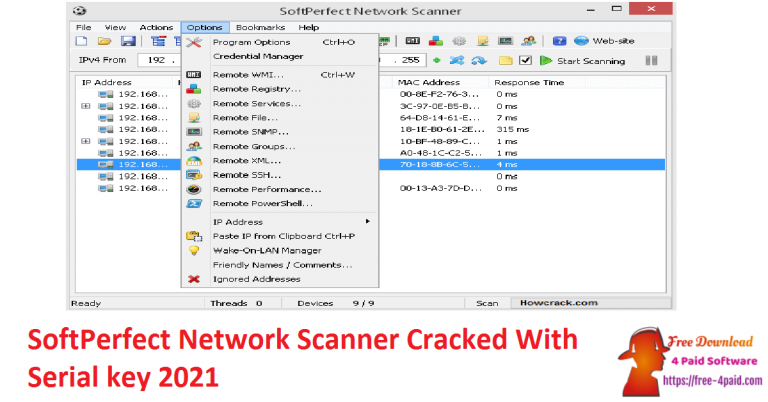 SoftPerfect Network Scanner 8.1.8 instal the last version for apple