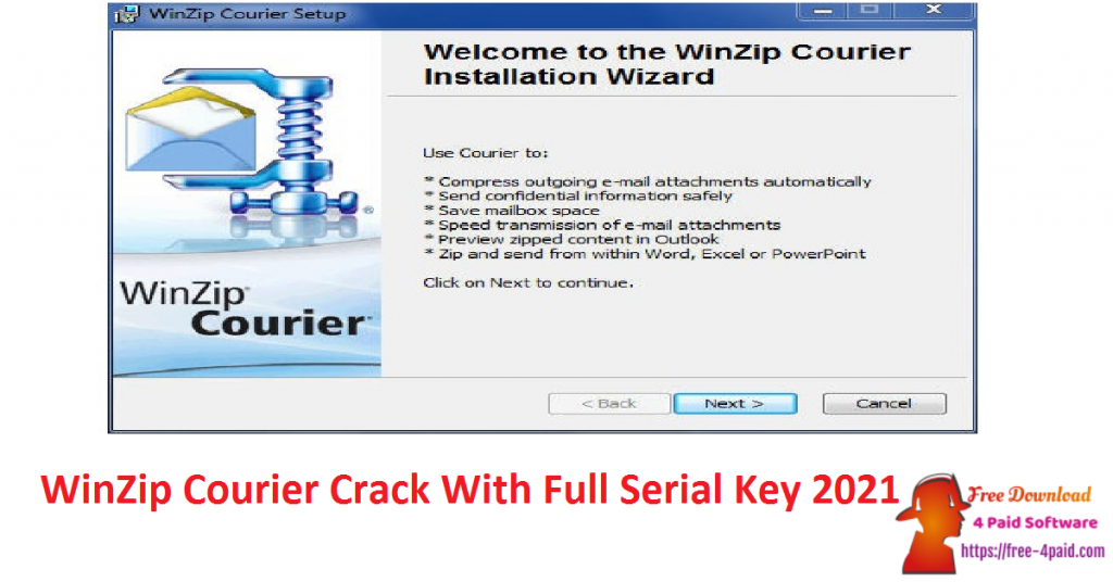 WinZip Courier Crack With Full Serial Key 2021
