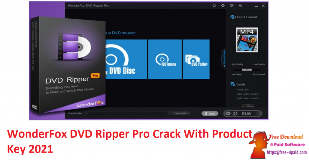 WonderFox DVD Ripper Pro Crack With Product Key 2021