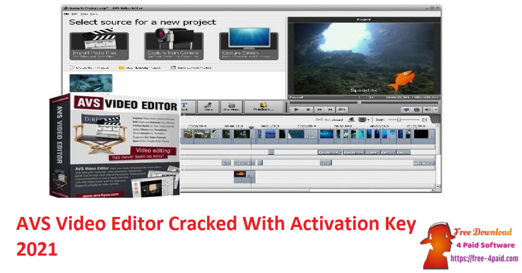 AVS Video Editor Cracked With Activation Key 2021