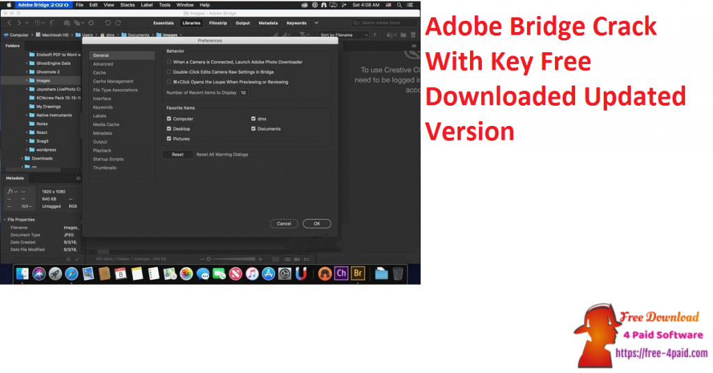 Adobe Bridge Crack With Key Free Downloaded Updated Version