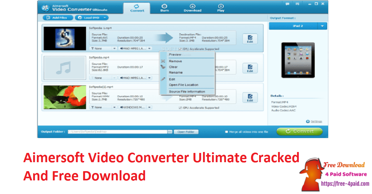 aimersoft video converter ultimate for mac free download