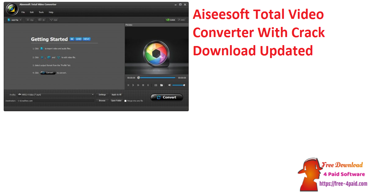 Aiseesoft Total Video Converter With Crack Download Updated