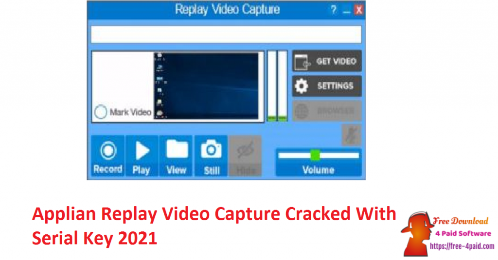 Applian Replay Video Capture Cracked With Serial Key 2021