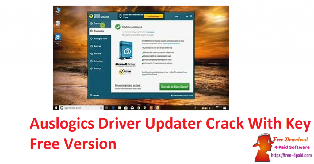 Auslogics Driver Updater Crack With Key Free Version