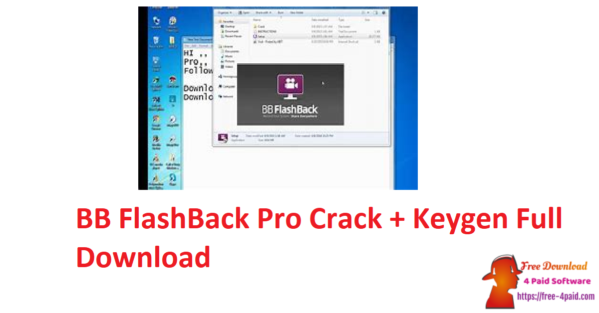 BB FlashBack Pro Crack + Keygen Full Download