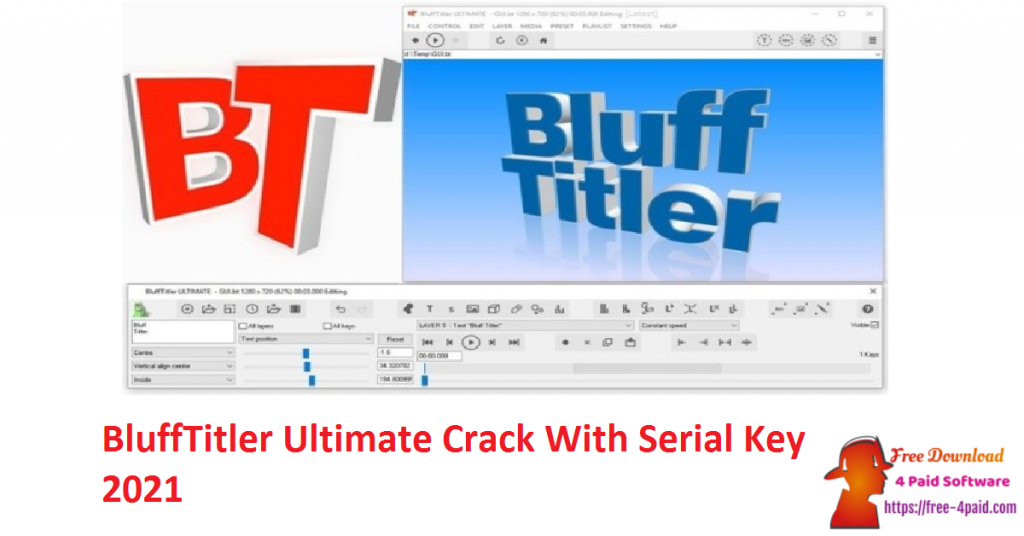 BluffTitler Ultimate Crack With Serial Key 2021