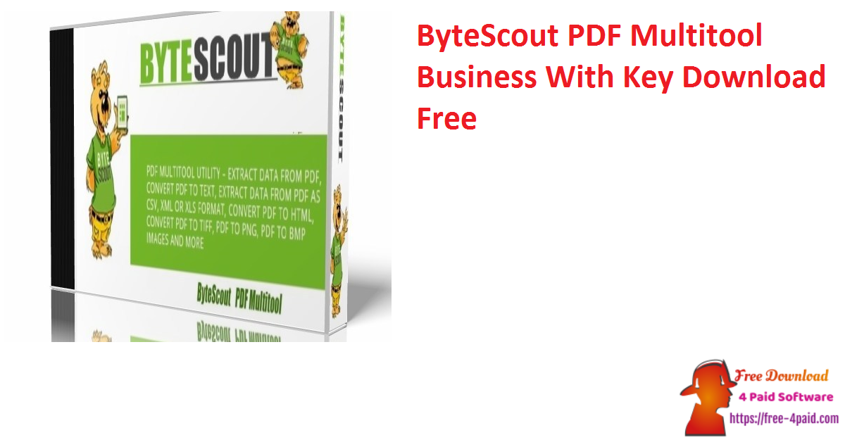 ByteScout PDF Multitool Business With Key Download Free