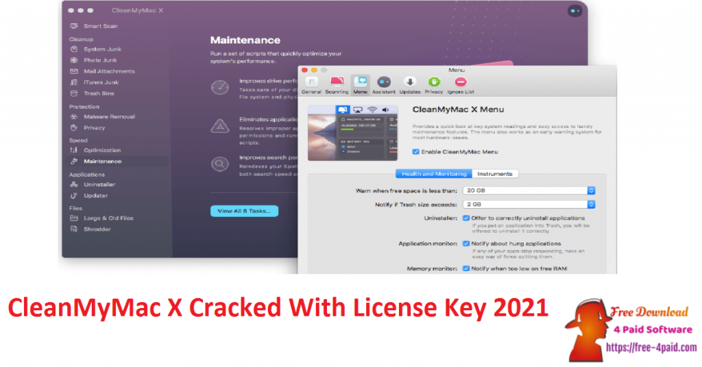CleanMyMac X Cracked With License Key 2021
