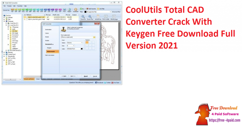 CoolUtils Total CAD Converter Crack With Keygen Free Download Full Version 2021