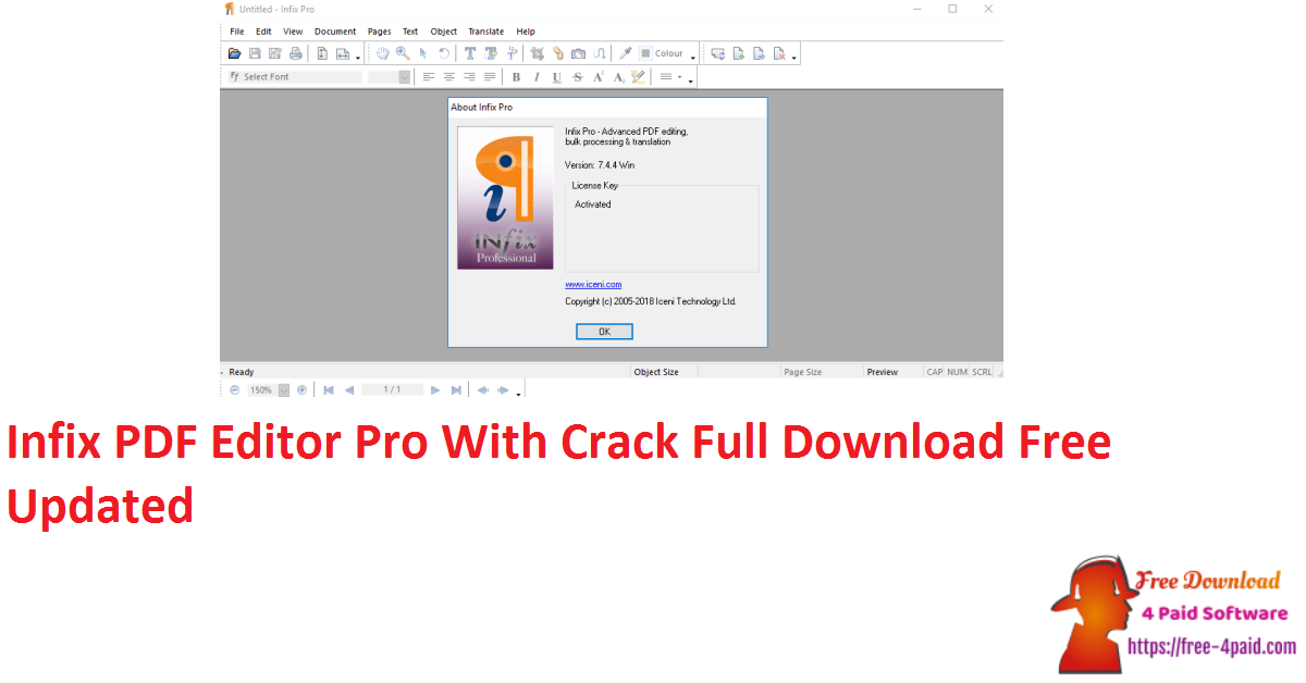 Infix PDF Editor Pro With Crack Full Download Free Updated