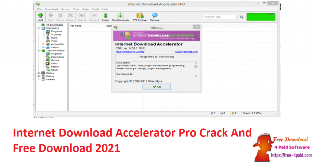 Internet Download Accelerator Pro Crack And Free Download 2021