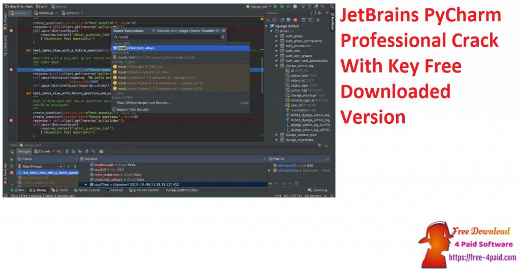 JetBrains PyCharm Professional Crack With Key Free Downloaded Version