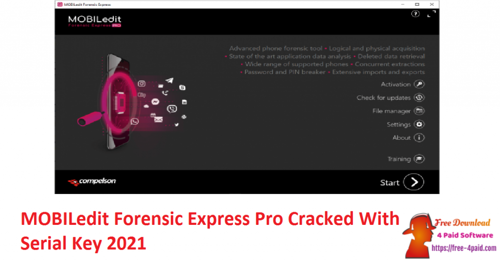 MOBILedit Forensic Express Pro Cracked With Serial Key 2021