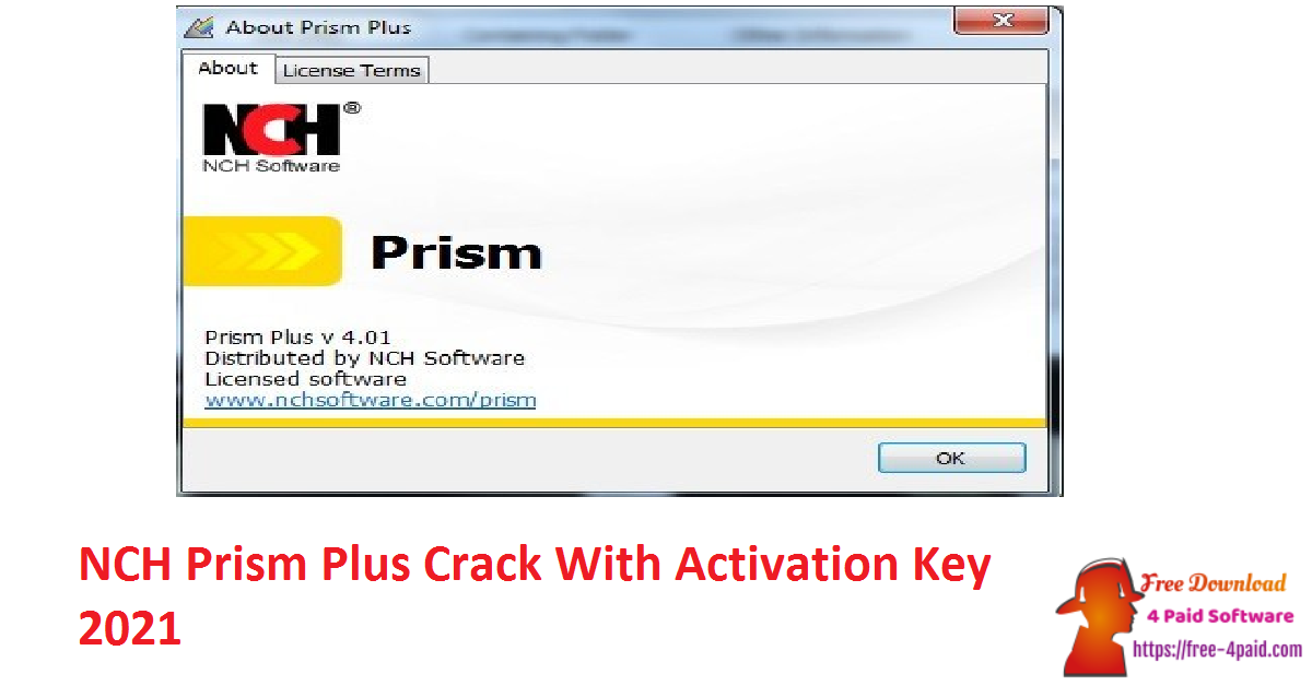 instal the last version for android NCH Prism Plus 10.28