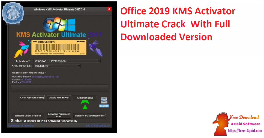 Office 2019 KMS Activator Ultimate Crack  With Full Downloaded Version