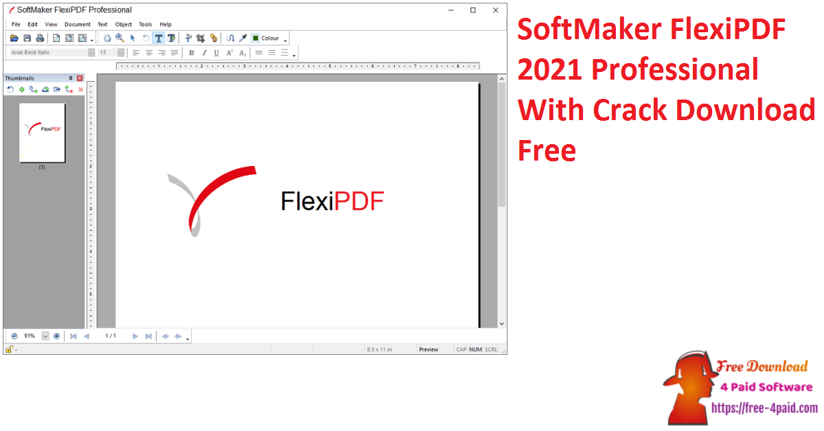 SoftMaker FlexiPDF 2021 Professional With Crack Download Free