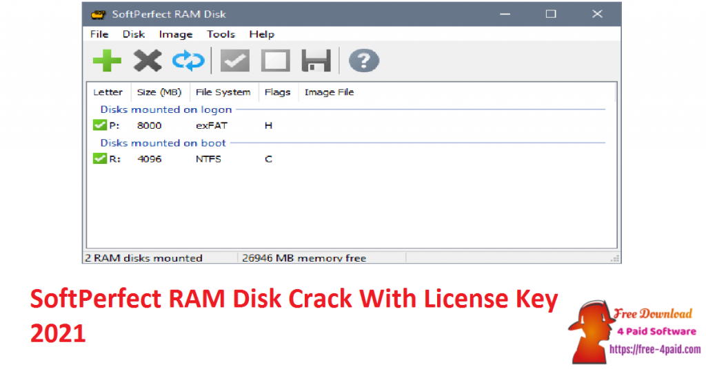 SoftPerfect RAM Disk Crack With License Key 2021