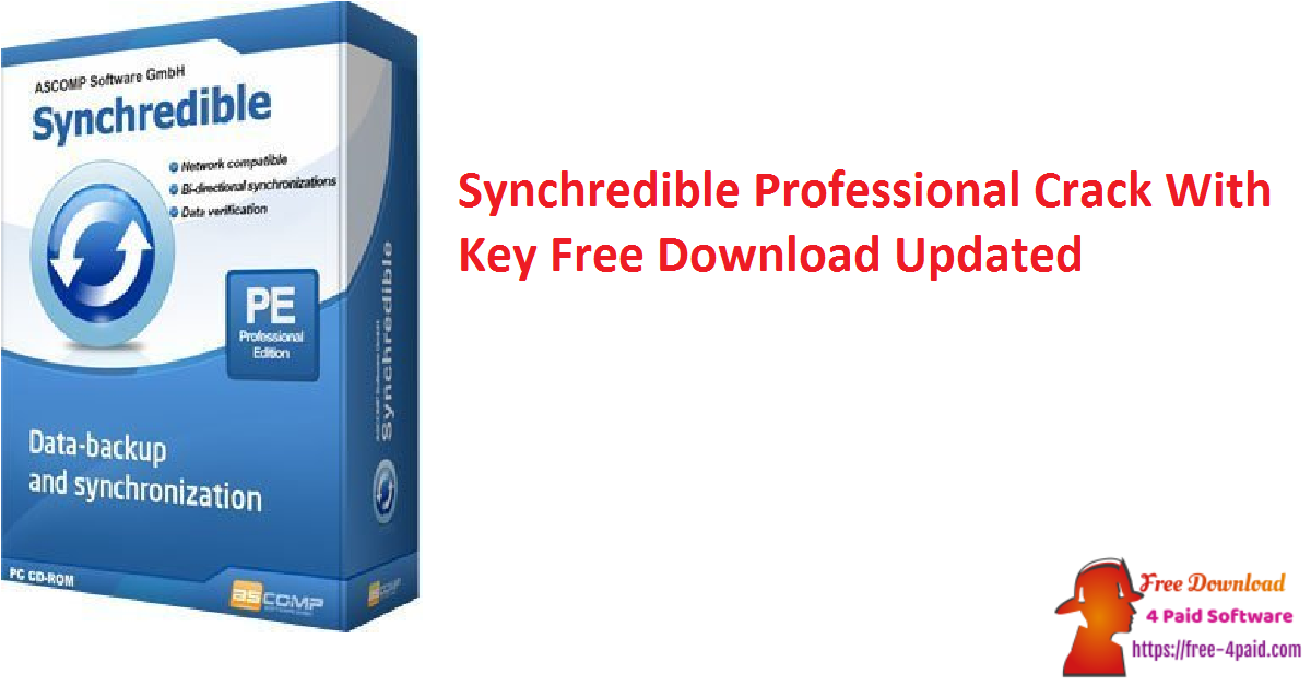 Synchredible Professional Edition 8.104 free instal