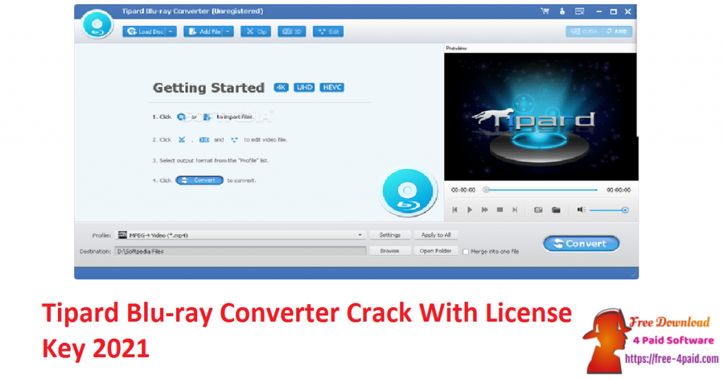 Tipard Blu-ray Converter Crack With License Key 2021