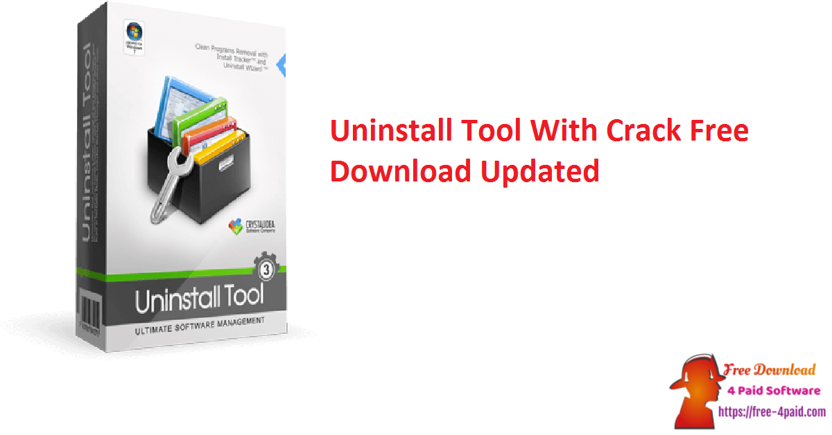 Uninstall Tool With Crack Free Download Updated