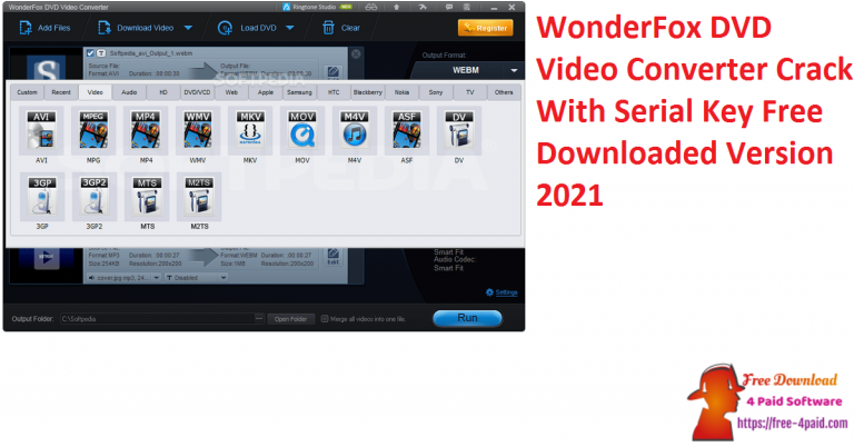 WonderFox DVD Video Converter 29.5 for windows download free