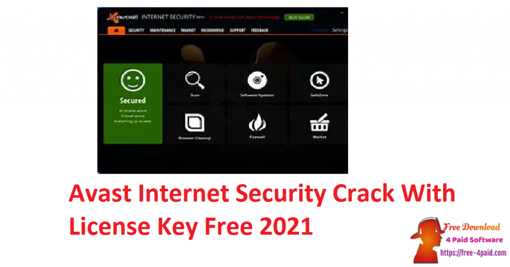 Avast Internet Security Crack With License Key Free 2021