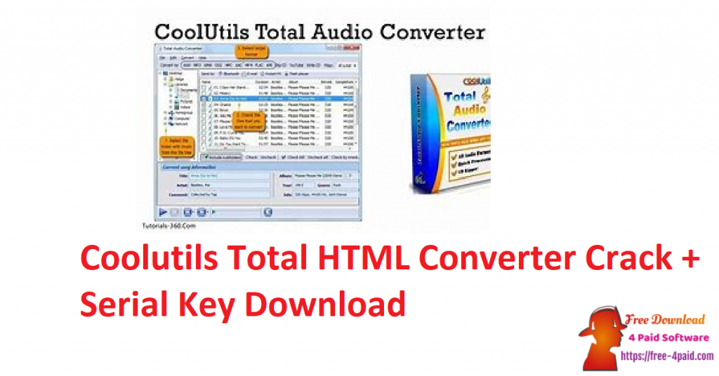 Coolutils Total HTML Converter Crack + Serial Key Download