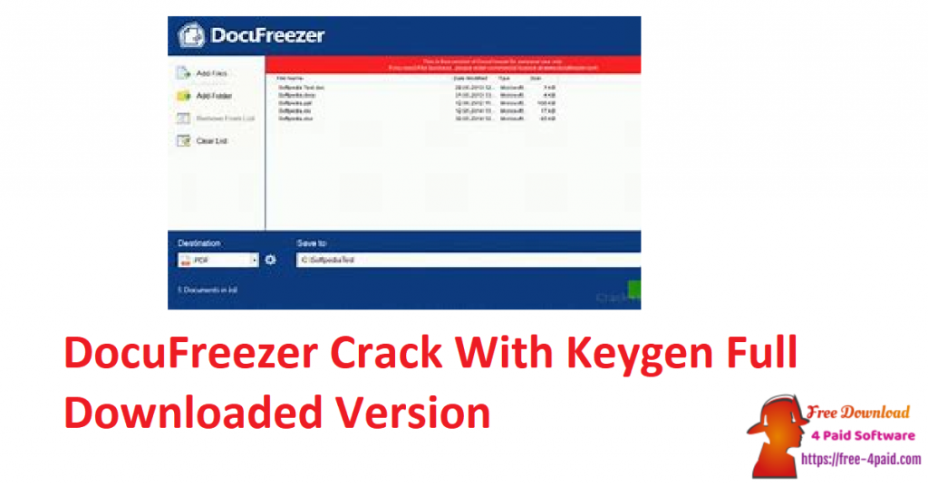 DocuFreezer Crack With Keygen Full Downloaded Version