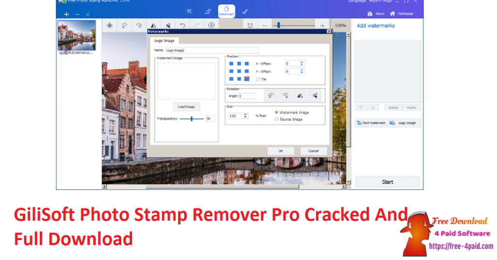 GiliSoft Photo Stamp Remover Pro Cracked And Full Download