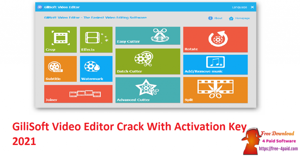 gilisoft video editor download with key
